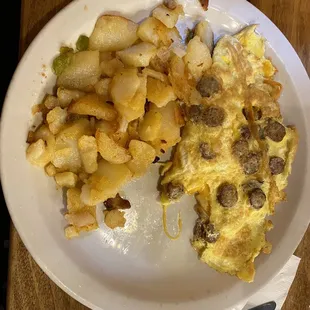 Sausage Omelette