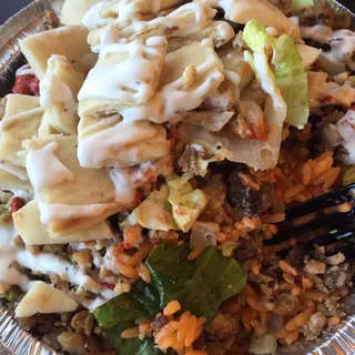Gyro & Chicken Platter