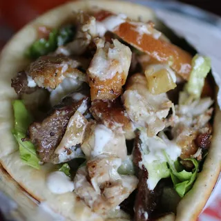 Gyro & Chicken Mix Wrap