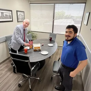 Here are two very happy customers on a Friday afternoon!