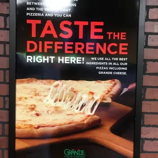 a poster for a restaurant