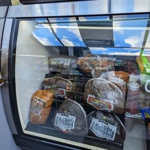 a variety of baked goods