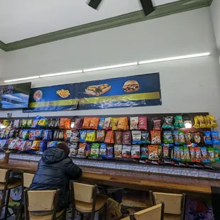 customers at the counter