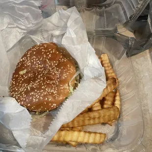 Crispy Chicken Sandwich Combo