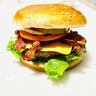 Bacon cheeseburger