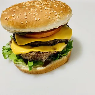 Double cheeseburger