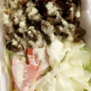 salads, food