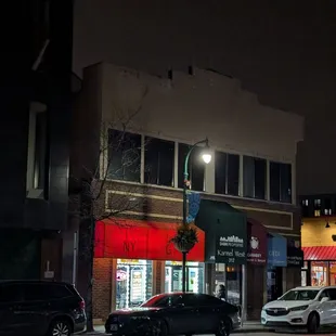 Eatery from across the street