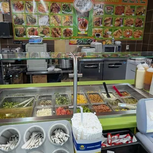 Menu and ingredients