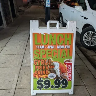Lunch special
