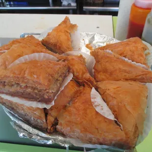sandwiches, food