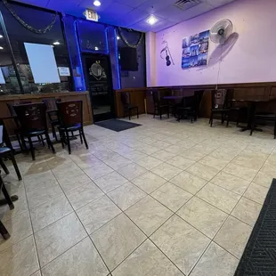 empty dining area