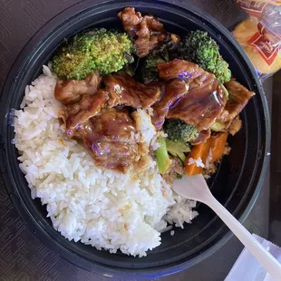 Beef with broccoli