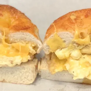 Egg and Cheese on a Bagel