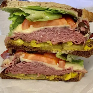 Hot Corned Beef and Swiss!