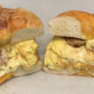 Egg, Sausage and Cheese