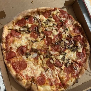 Pepperoni, Pineapple, Onion