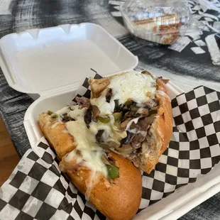 Philly Cheese Steak Sandwich amazing