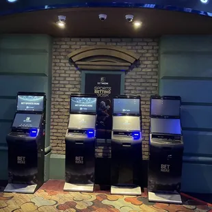 Betting kiosks