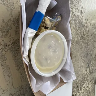 Awesome clam chowder