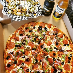 Lunch break - cali combo + asada fries