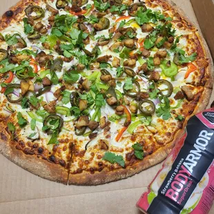 Chicken Tiki Masala Pizza