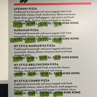 Menu 6 as of 11.20.2023