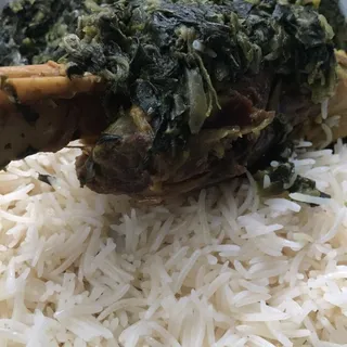 Sabzi with Lamb shank