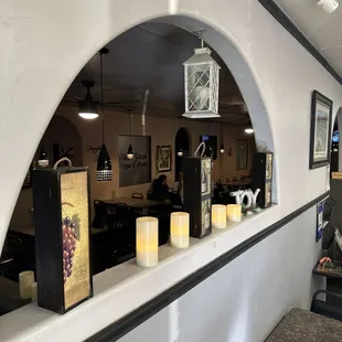 the interior of a restaurant