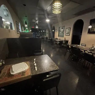 interior, sushi and sashimi