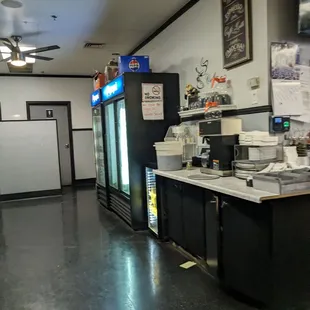 sushi and sashimi, interior