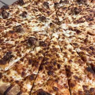 Sausage pizza