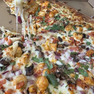Tandoori Cheese Pizza