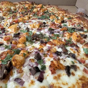 Achari pizza