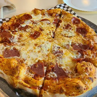 Great handmade pizza. LOVE this play.