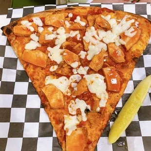 Buffalo chicken pizza