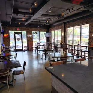 Inside our restaurant