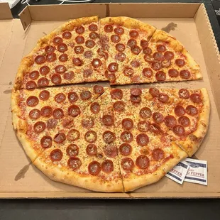 Pepperoni pizza