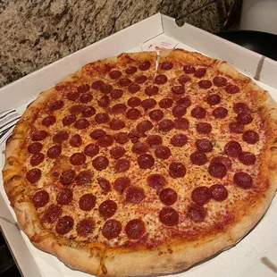 Pepperoni pizza