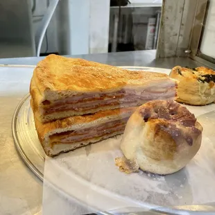 Stacked Stuffed Slices ready for purchase!