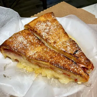 Their stuffed pizza is amazing and filling AF!