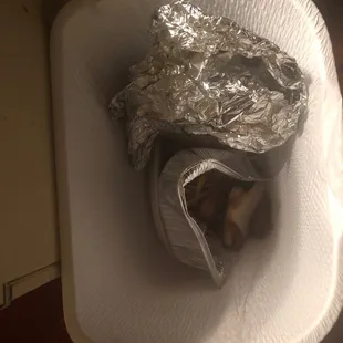 Nasty chicken from NYPD