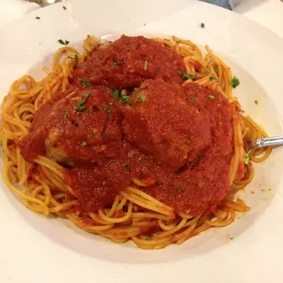 Spaghetti and Meatballs