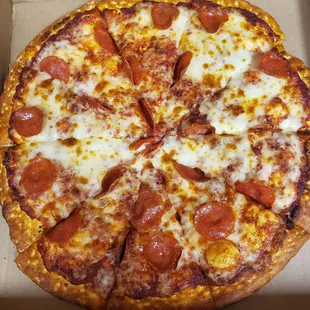 very much lacking in pepperoni