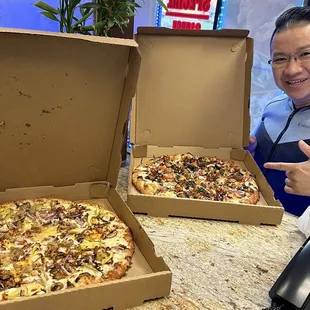 Chicken Florentine and California Chicken Artichoke.