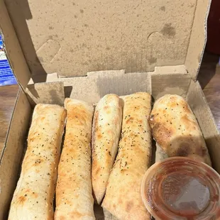 Bread sticks.