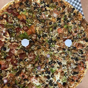pizza, food