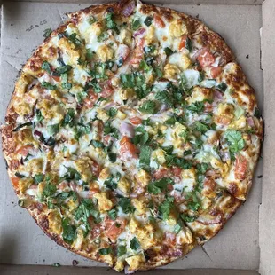 Chicken Tikka Masala Pizza