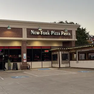 Front of restaurant