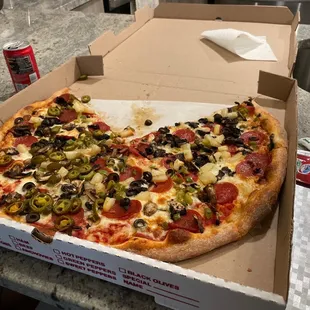 food, pizza